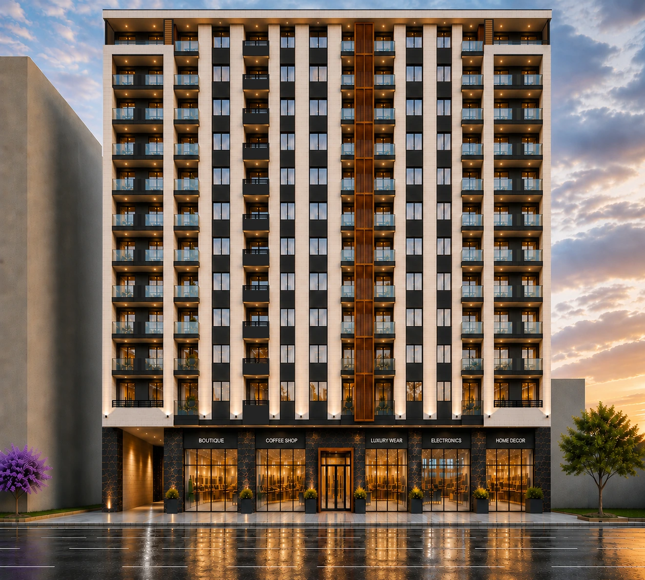 Mosaica Gldani building
